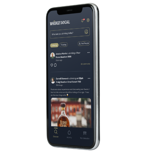 Get found on social on Whiskey Social app